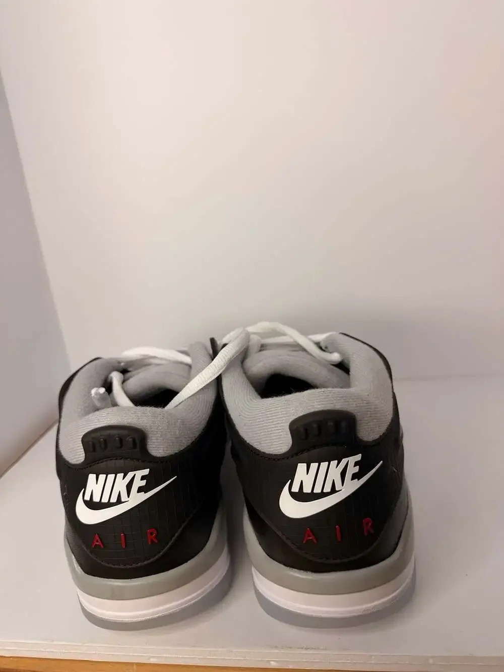 Size 11 Nike Jordan Air Jordan 4 RM 'Black Metallic' Black Fire Red Wolf Grey